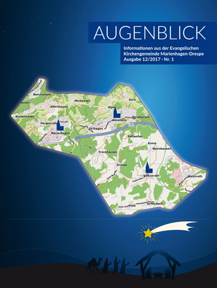 Titelseite Gemeindebrief Augenblick Ausgabe 1