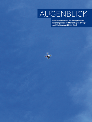 Cover Gemeindebrief Drohne