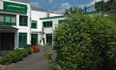 Das Gebäude von printaholics in Wiehl printaholics GmbH, Am Faulenberg 9 in Wiehl