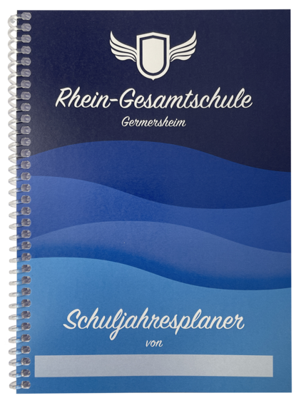 Vorschlag für die Titelseite eines Schuljahresplaners