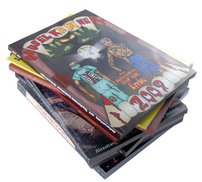 Klebegebundene Softcover aus eigener Buchbinderei